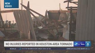 Damage from Texas tornado revealed after storm