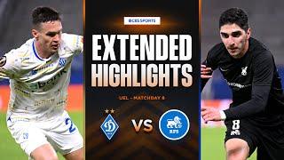 Dynamo Kyiv vs. RFS: Extended Highlights | UEL League Phase MD 8 | CBS Sports Golazo