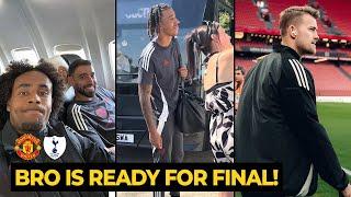 Yoro,Zirkzee,Dalot as Man United 26-man travelling squad to Bilbao for Europa League final