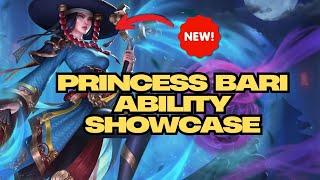 PRINCESS BARI ABILITY SHOWCASE - SMITE 2