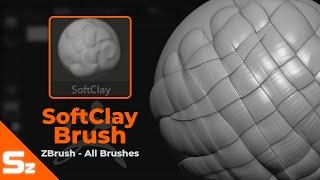 SoftClay Brush: ZBrush All Brushes