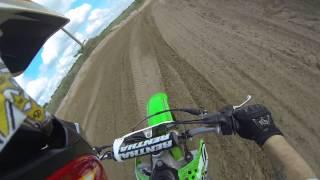 My first ride on the KX450F