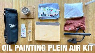 My favorite tools for plein air painting ︎ plein air painting supplies