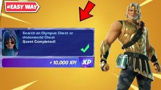 How to EASILY Search an Olympus Chest or Underworld Chest Fortnite  |  #UseCodeHNP7