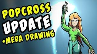 Drawing Mera from Aquaman and Channel Update!