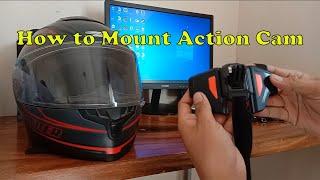 How to Mount Action Cam in your Helmet | DJI Osmo Action 3