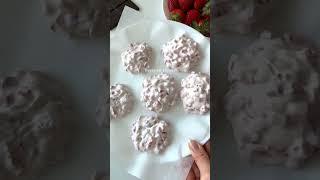 Healthy Dessert Recipe: Chocolate Strawberry Bites #healthydessert #quickdessert #easydessert