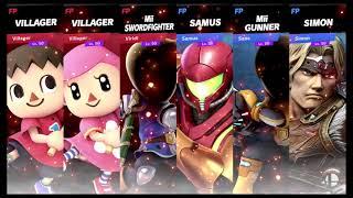 Super Smash Bros Ultimate Amiibo Fights – Request #17466 V vs S