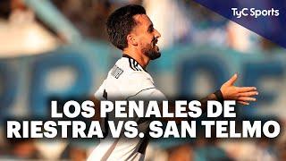 RIESTRA ESTA EN 16AVOS DE FINAL DE LA COPA ARGENTINA - TANDA DE PENALES COMPLETA