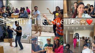 BTS OF THE SECRET SANGEET- VLOG | DANCE PRACTICE| SECRET MEETINGS| A VERY FUN WEEK| KASHISH