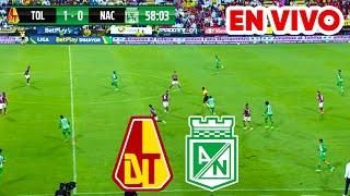  TOLIMA VS NACIONAL PARTIDO DE HOY EN VIVO / FECHA 19 LIGA BETPLAY DIMAYOR II 2024