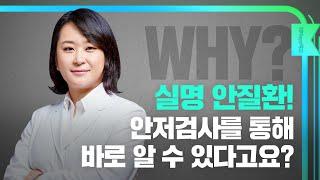 [해피eye 백과] 실명 안질환! 안저검사를 통해 바로 알 수 있다고요?