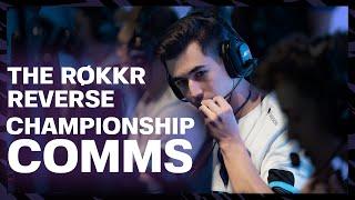 CALM, COOL, COLLECTED | CDL Major V Championship Comms | The RØKKR Reverse | (Minnesota RØKKR)