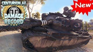 New "Centurion AX" damage world record to beat - World of Tanks