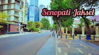 REVITALISASI TROTOAR DI KEBAYORAN BARU JAKARTA TUNTAS ! Jalan Senopati - Jalan Suryo