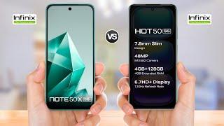 Infinix Note 50x 5g vs Infinix Hot 50 5g || Full Comparison
