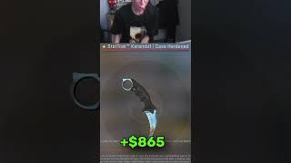 One minute of Knife Unboxings that get increasingly more expensive! #shorts #csgo #csgoknife