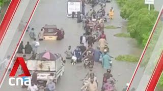 Heavy rains cause deadly floods, wreak havoc in Pakistan's Karachi
