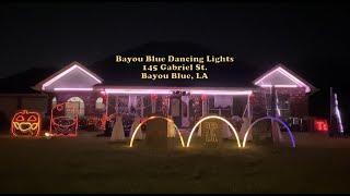 Bayou Blue Dancing Lights 2024 Halloween Show Teaser