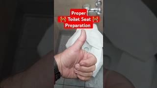 Tips before using Public Toilets