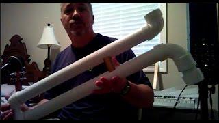 MY DIY DIDGERIDOO. Actual music starts at 5:50.