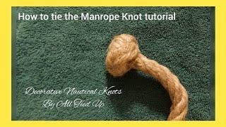 How to tie the Manrope knot tutorial