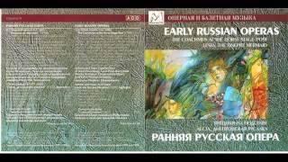 Early Russian Operas - Fomin, Davydov