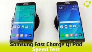 Samsung Galaxy Fast Charge Qi Wireless Charging Pad Speed Test