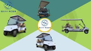 Skyy Rider Electric Golf Cart Advertisement