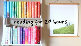 Reading 7 books in 24 Hours | "24 in 48" Readathon Vlog