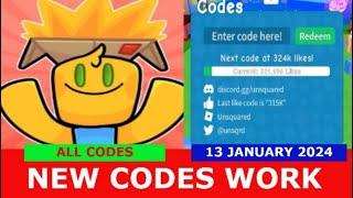*NEW UPDATE CODES* [Ticket Wheels] Unboxing Simulator ROBLOX | ALL CODES | JANUARY 13, 2024