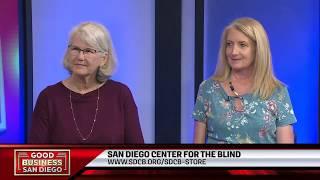 Assistive Technology Store, KUSI Good Business San Diego, 8-20-19, SDCB Kim Gibbens & Virginia