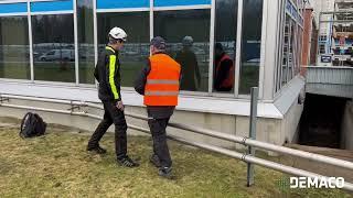 On-site measurement at Volvo (Aurobay) Skövde