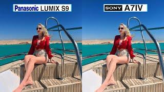 Panasonic Lumix S9 Vs Sony A7IV Camera Test Comparison