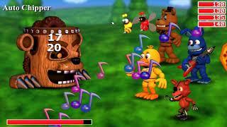 FNaF World - 100% Full Playthrough (Hard, All Clocks, All Endings, & Characters) (No Commentary)