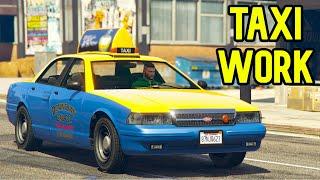 Gta 5 Taxi Work - How to start Taxi Business in Gta Online