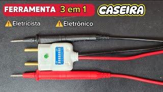 FERRAMENTA CASEIRA PARA PLACA ELETRÔNICA OU QUADRO ELÉTRICO AUTOMATIZADO @Globaltecbrasil