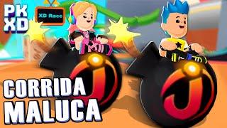  Corrida Maluca com a BOMBA no XD RACE do PK XD