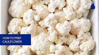 How To: Prep Cauliflower Florets