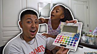 I LET MY SISTER EMMALI WAY DO MY MAKEUP !  *MUST WATCH*