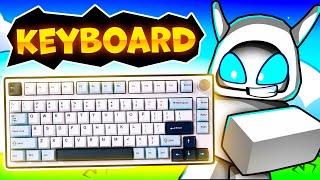 This BUDGET Keyboard Turns You Into a PRO... (Roblox Blox Fruits)