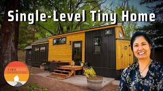 Solo Woman Designs Dream 1 Level Tiny House while Battling Cancer