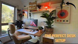 The PERFECT Desk Setup For The REGULAR Person (Small Room Setup)