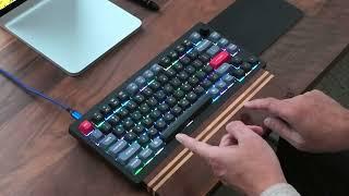 Keychron V1 75% Keyboard Reviewed- The Best Mechanical Keyboard under $100.