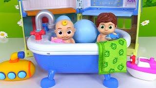 Learn with CoComelon School and Bath Time Toys | Best Learning Videos for Toddlers