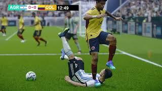 ARGENTINA vs COLOMBIA EN VIVO | FINAL | Copa América 2024 PES 21 Simulation Gameplay