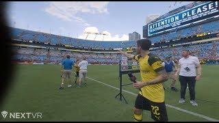 Christian Pulisic Halts NextVR Interview To Meet Young Fan