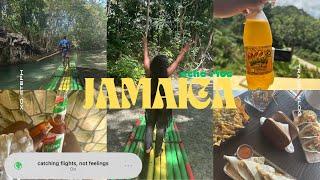 JAMAICA VLOG: OCHO RIOS  | visiting family, bamboo rafting, good food, + more