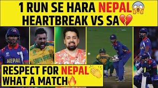 NEPAL HEART WINNING PERFORMANCE VS AFRICA- LOST BY 1 RUN - T20 WC