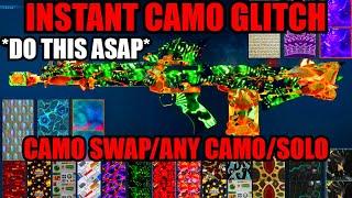 *NEW* INSTANT CAMO GLITCH in SECONDS! ANY CAMO/CAMO SWAP/MORE! BO6 GLITCHES! BO6 ZOMBIES GLITCH!